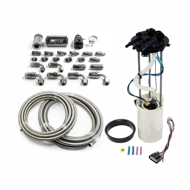 DeatschWerks 1999-2004 GM LKW DW400 Pumpenmodul mit CPE Kraftstoffleitungen