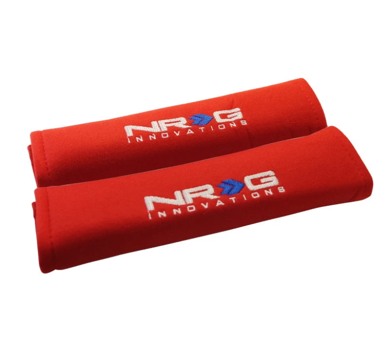 NRG Sitzgurtschutzpolster 2.7in. W x 11in. L (Rot) Kurz - 2-teilig