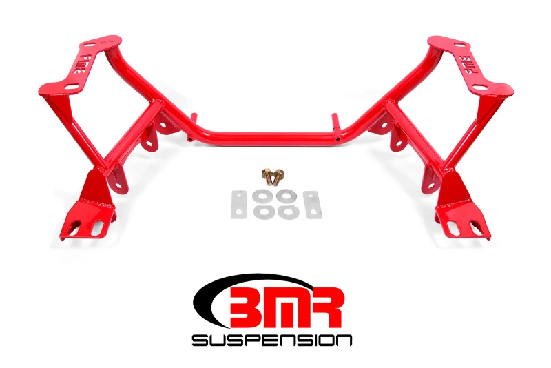 BMR 96-04 New Edge Mustang K-Member Coilover-Version / Motorplatte-Version - Rot