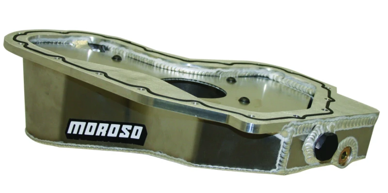Moroso Lotus/Toyota 2GR-FE/Z Road Race Baffled Wet Sump 6,25qt Stock Depth Aluminium Ölwanne