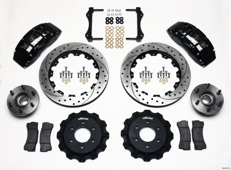 Wilwood TC6R Vorderes Kit 16,00 Zoll gebohrt 2004-2008 Ford F150