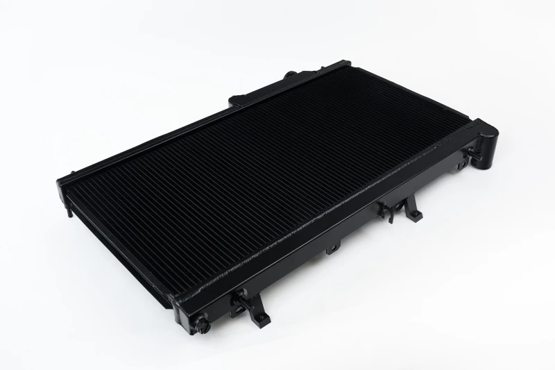 CSF 1-Row 31mm High-Performance Aluminum Radiator - Black for 08-15 Subaru Impreza WRX/STI