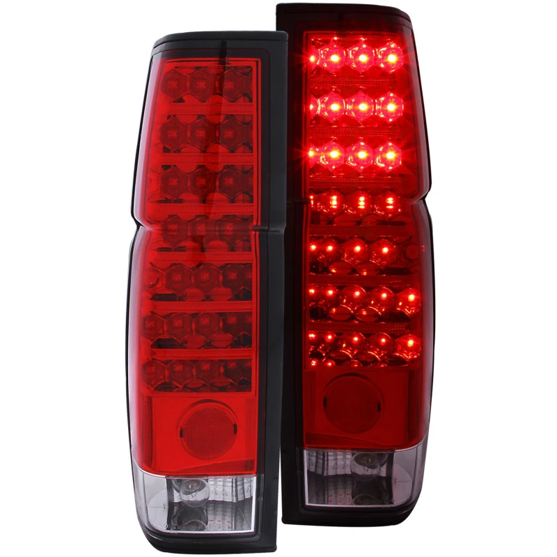 ANZO 1986-1997 Nissan Hardbody LED-Rückleuchten Rot/Klar