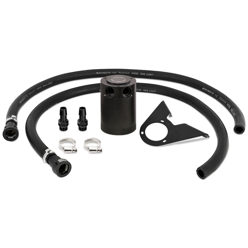 Mishimoto 2021+ Ford Bronco 2.3L Öl-Auffangbehälter - PCV-Seite - Schwarz