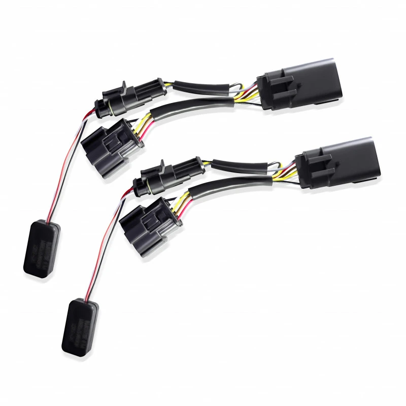 AlphaRex 19-22 Dodge Ram 1500 Original LED-Rückfahrscheinwerfer (nicht Sensor) auf ARX-Rückfahrscheinwerfer-Konverter - Paar