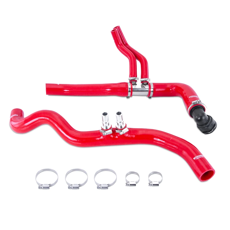 Mishimoto 18-19 Ford F-150 3.5L EcoBoost Rote Silikon-Kühlmittel-Schlauch-Kit