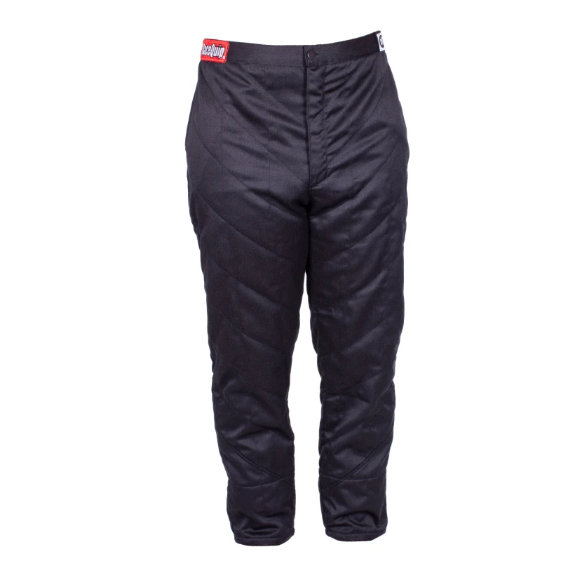RaceQuip Schwarze Chevron-5 Hosen SFI-5 - 2XL