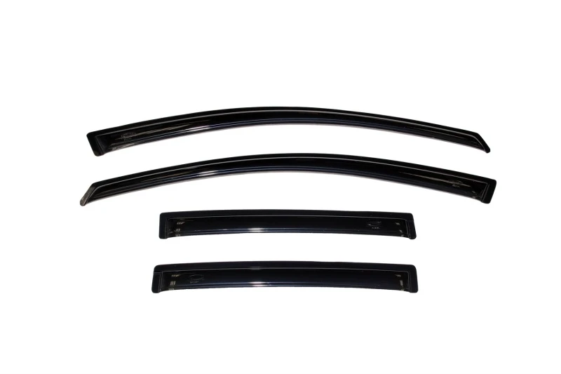AVS 07-12 Nissan Versa Hatch Ventvisor Außenmontage Fensterdeflektoren 4-teilig - Rauch