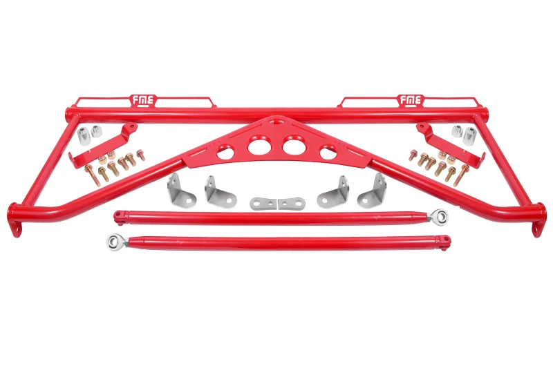 BMR 15-20 Ford Mustang Harness-Bar - Rot