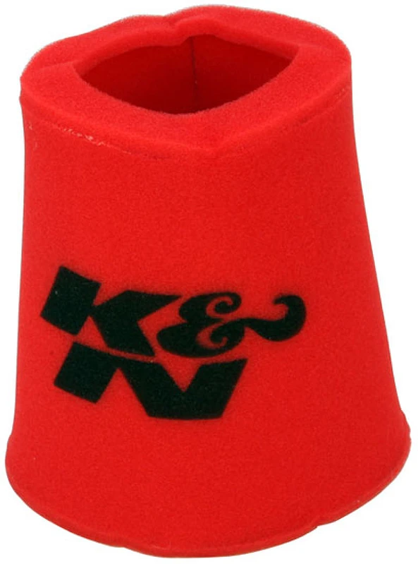 K&N Airforce PreCleaner Runde Konische Rote Luftfilter-Schaumstoffhülle 6 Zoll Basis-ID x 5 Zoll Ober-ID x 9 Zoll H