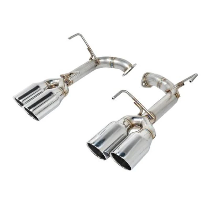 Remark Axle Back Exhaust with Stainless Steel Double Wall Tip 4in for 2015+ Subaru WRX STi VA