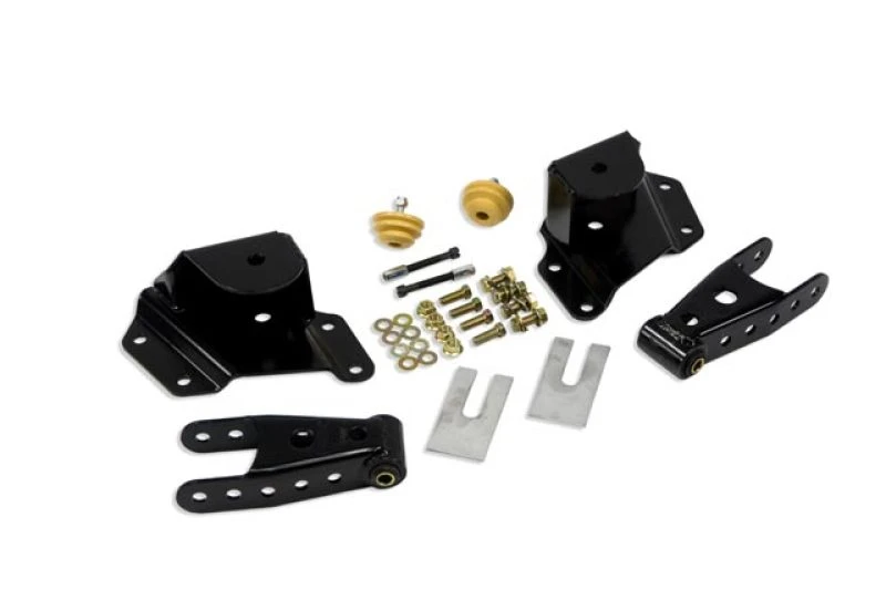Belltech SHACKLE- UND HANGER-KIT 99-06 GM/GMC 1500 STD CAB 4 Zoll