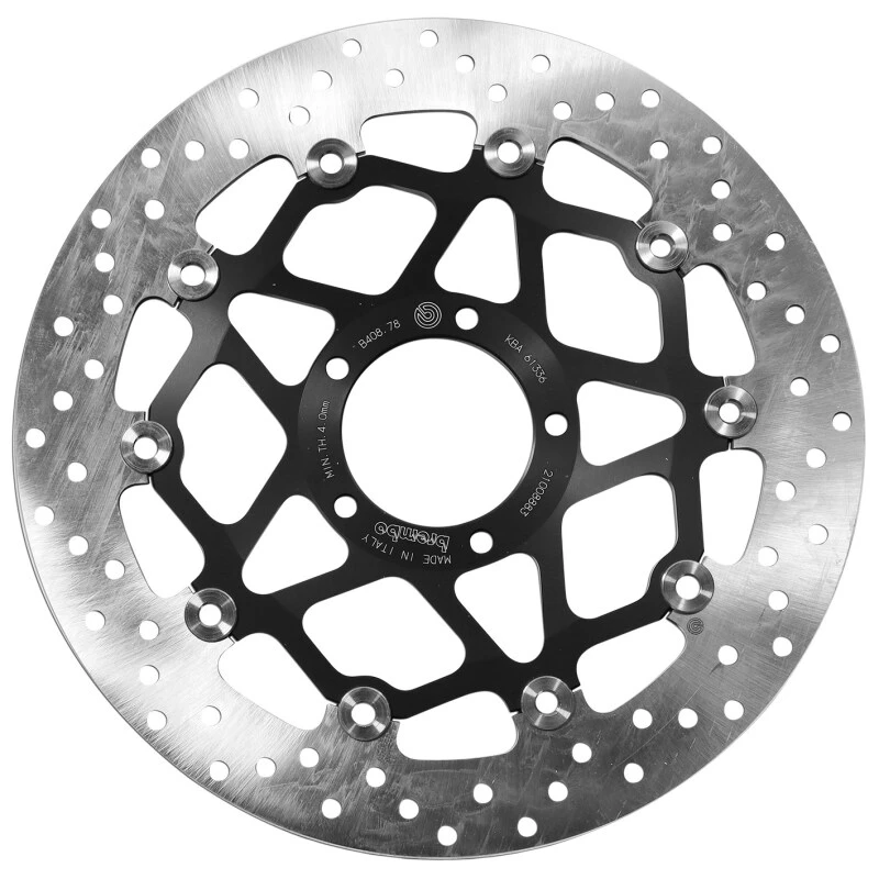Brembo OE Front Floating Brake Disc for 11-14 Ducati Monster 796CC / 11-14 Hypermotard 939CC
