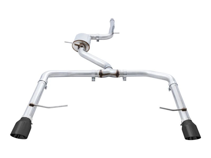 AWE Tuning 18-21 Volkswagen Jetta GLI Mk7 Track Auspuff - Diamant-Schwarze Endrohre (Passt zu High-Flow-Downpipe)
