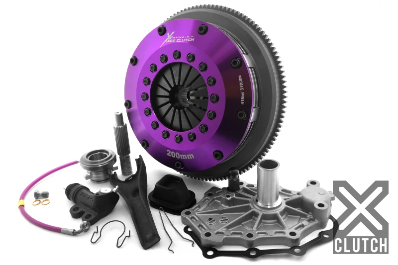 XClutch 01-02 Nissan Pathfinder SE 3,5L 8-Zoll-Zwillingsscheiben-Keramik-Kupplungskit