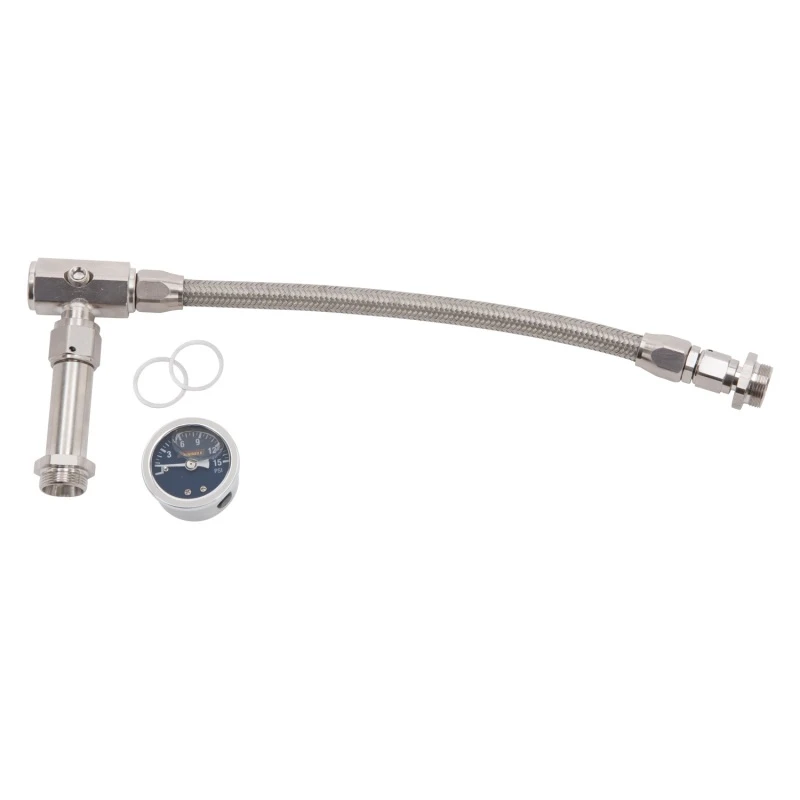 Russell Performance -6 AN auf 3/8 Zoll weibliche NPT ProFlex Holley 4150 Dual Inlet Carb Kit (Endura)
