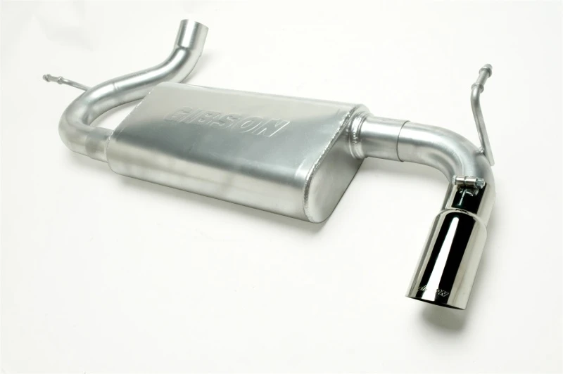 Gibson 12-17 Jeep Wrangler 3.6L Unlimited/ 07-11 Wrangler 3.8L Kat-Back Auspuff - Edelstahl