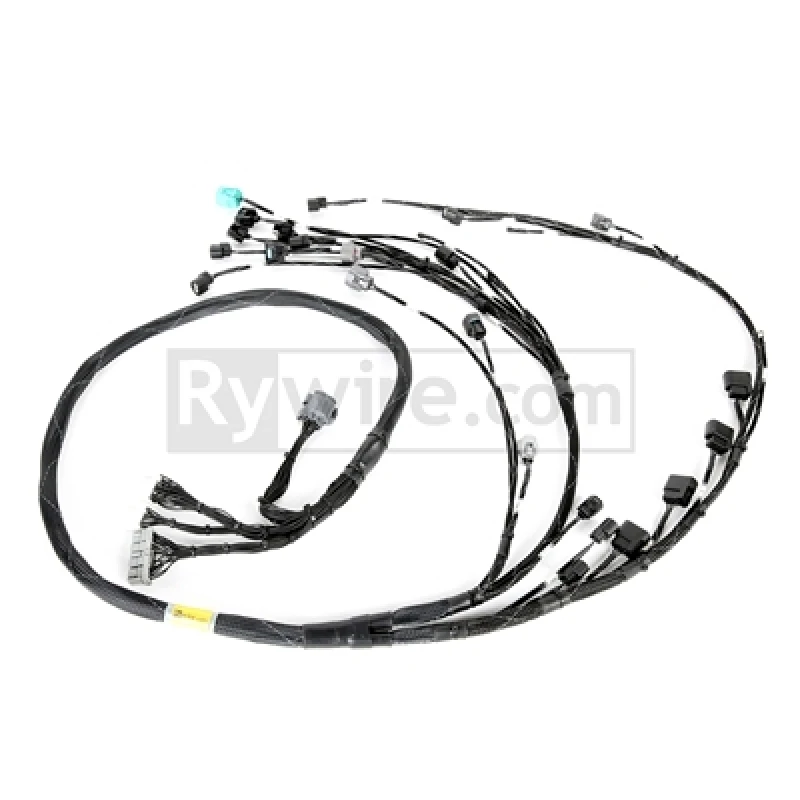 Rywire Honda K-Series Tucked Budget Engine Harness w/OBD2 02-04 RSX K20 Sensors/Headlights VSS
