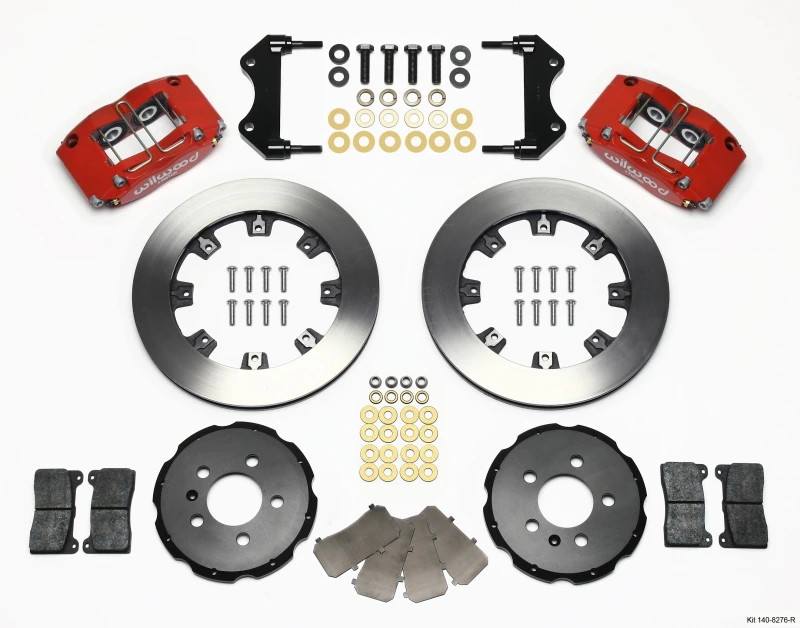 Wilwood Dynapro Radial Vorderbausatz 12,19 Zoll Rot 99-03 Jetta IV & Golf IV