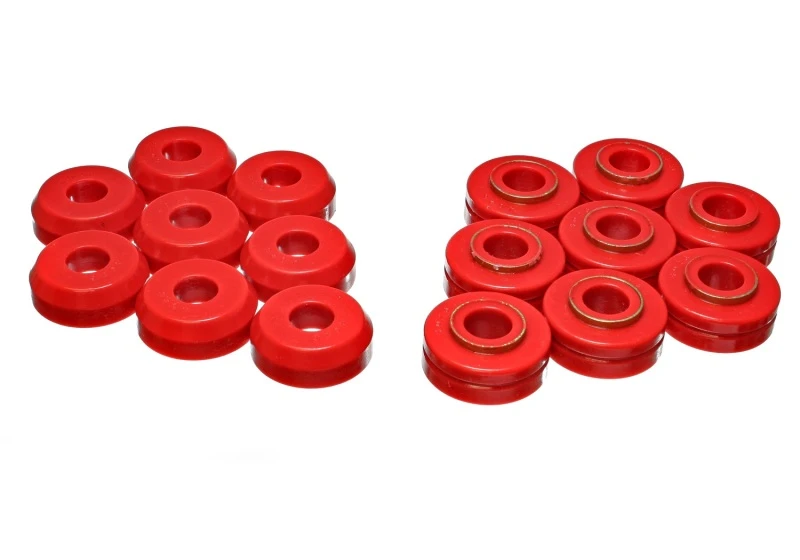Energy Suspension Fd Bronco Karosserie-Montagesatz - Rot