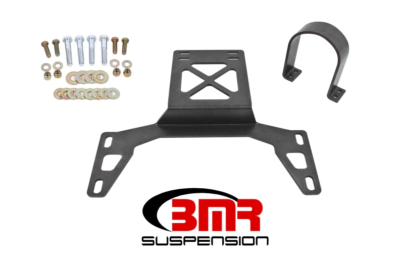 BMR 07-14 Shelby GT500 Vorderer Antriebswellensicherheitsbügel - Schwarz Hammertone