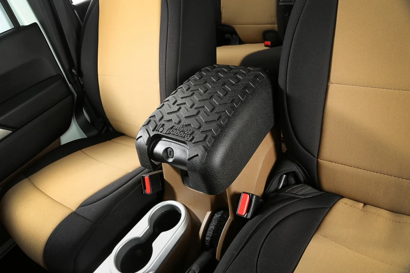 Rugged Ridge Mittelkonsole-Abdeckung Schwarz 11-18 Jeep Wrangler JK