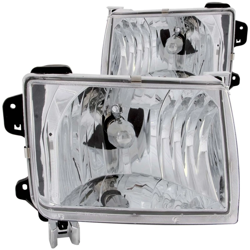 ANZO 1998-2000 Nissan Frontier Kristall-Scheinwerfer Chrom