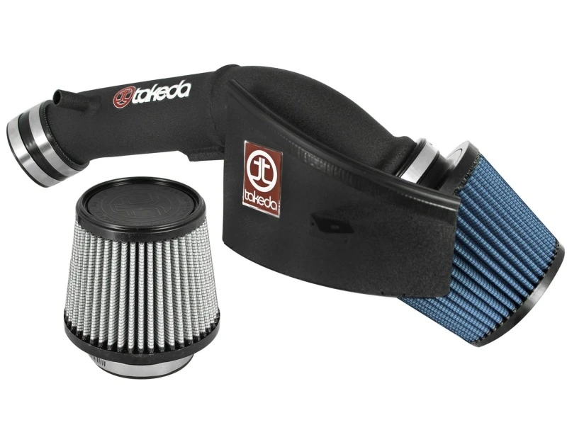 aFe Takeda Stage-2 Pro 5R Kaltluft-Ansaugsystem 13-17 Honda Accord L4 2.4L (Schwarz)