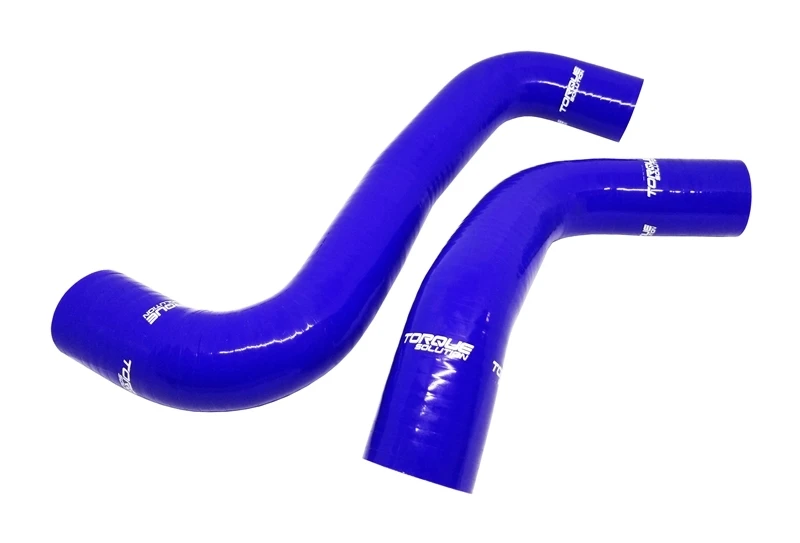 Torque Solution Silicone Radiator Hose Kit - Blau