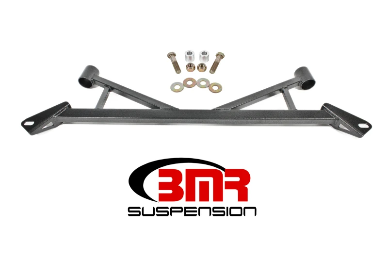 BMR 15-17 S550 Mustang Vordere 4-Punkt-Subrahmen-Chassis-Strebe - Schwarzes Hammertone