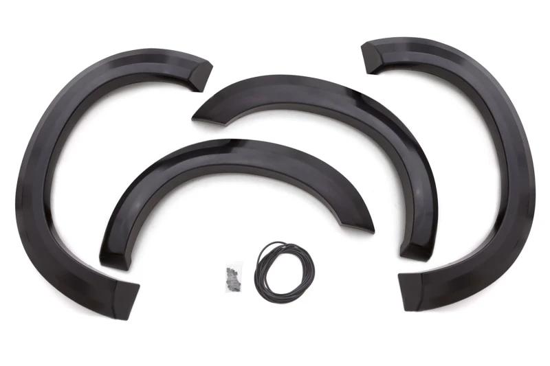 Lund 11-16 Ford F-250 Ex-Extrawide Stil Glatter Elite-Serie Fender Flares - Schwarz (4 Stück)