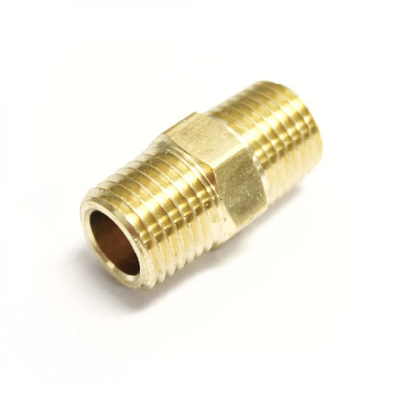 Ridetech Luftschlauch-Anschlussnippel 1/4" NPT x 1" lang mit Hex