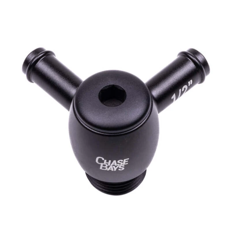Chase Bays 1/2 Barb 90 Grad L-zu-10AN ORB Adapter