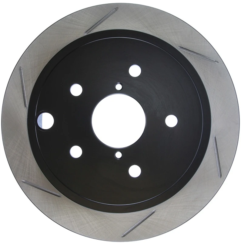 StopTech Power Slot Rear Right Slotted Rotor for 2015 Subaru WRX (w/o EyeSight)
