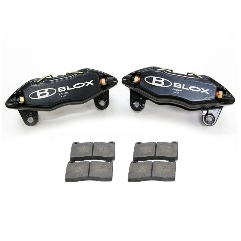 BLOX Racing Schmiedekraftstoff 4-Kolben-Bremssättel mit Belägen für Honda/Acura 262mm