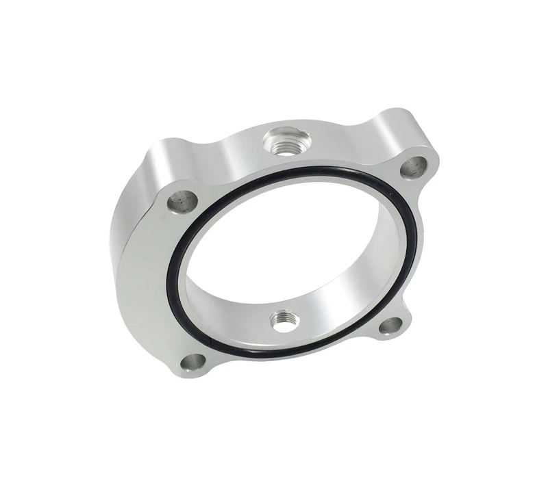 Torque Solution Throttle Body Spacer (Silber) für Kia Optima 2.0T