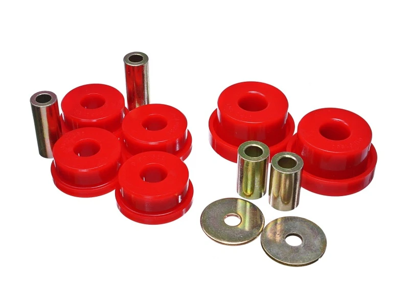 Energy Suspension Red Rear Differential Mount Bushing Set for 00-09 Subaru Legacy
