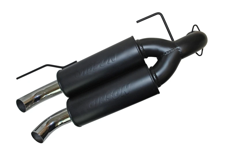 Gibson 11-13 Polaris Ranger RZR XP 900 Basis-Doppelauspuff - Schwarz Keramik