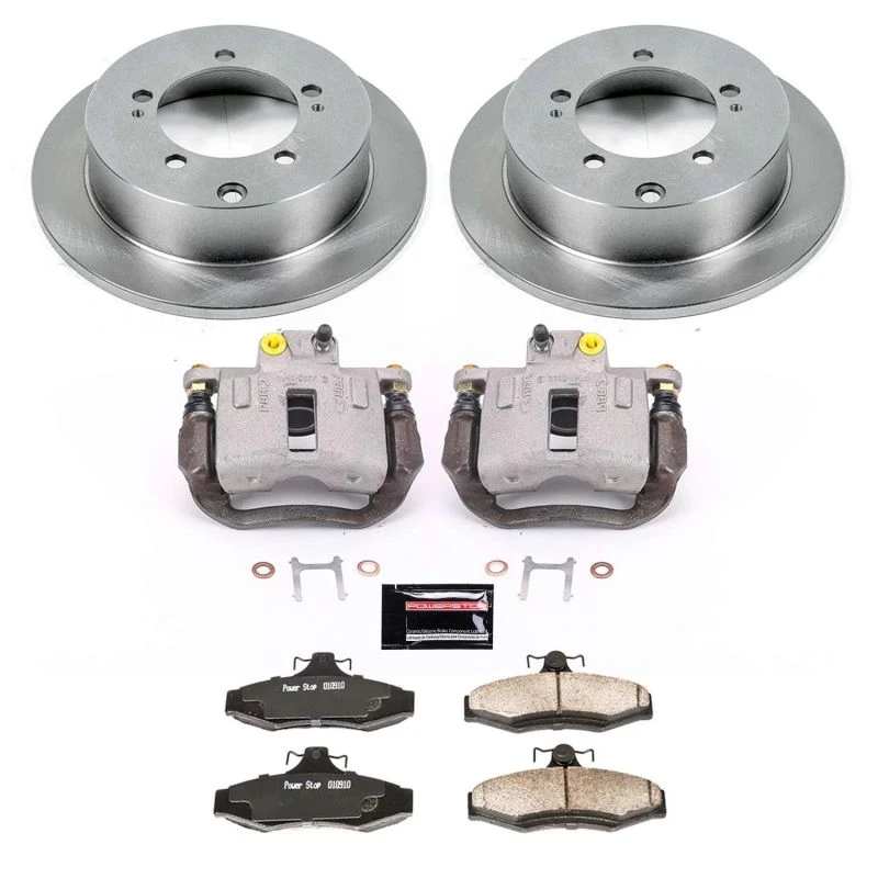 Power Stop Rear Autospecialty Brake Kit w/Calipers for 97-04 Mitsubishi Diamante