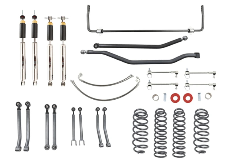 Belltech 07-17 Wrangler Rubicon Unlimited JK 4dr 4 Zoll Lift-Kit