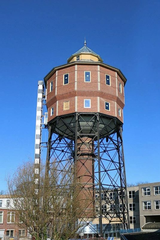 Watertoren Noorderbinnensingel Groningen in opdracht van het Groninger Monumentenfonds