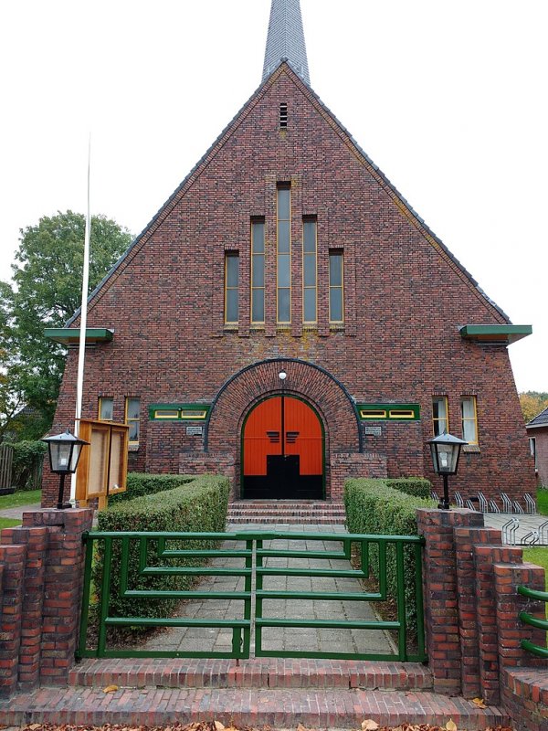 Boaz kerk exterieur Westeremden in opdracht van de Stichting Oude Groninger Kerken