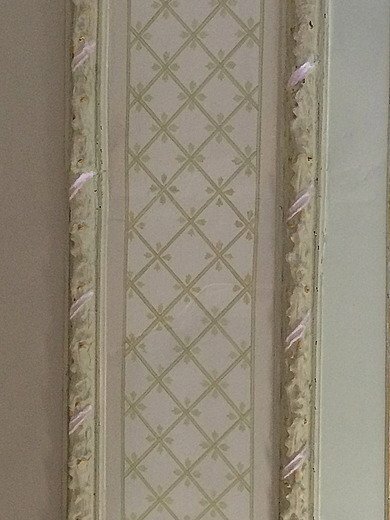 Herstel polychromie plafond na aardbevingsschade in opdracht van particulier