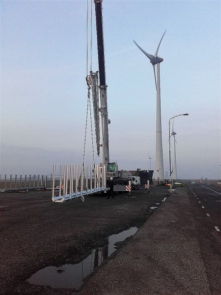 Bouwwerkzaamheden aan de Groene Poort