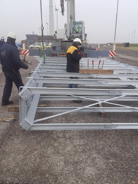 Bouwwerkzaamheden aan de Groene Poort