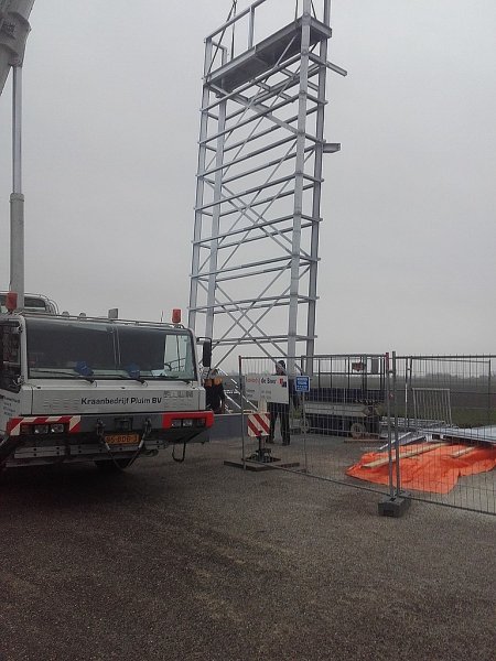 Bouwwerkzaamheden aan de Groene Poort