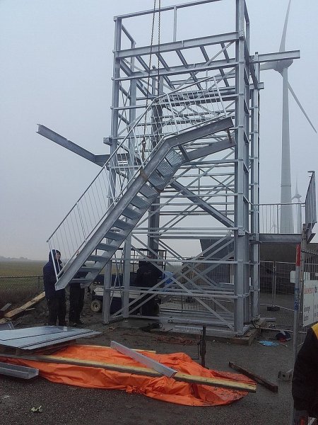 Bouwwerkzaamheden aan de Groene Poort
