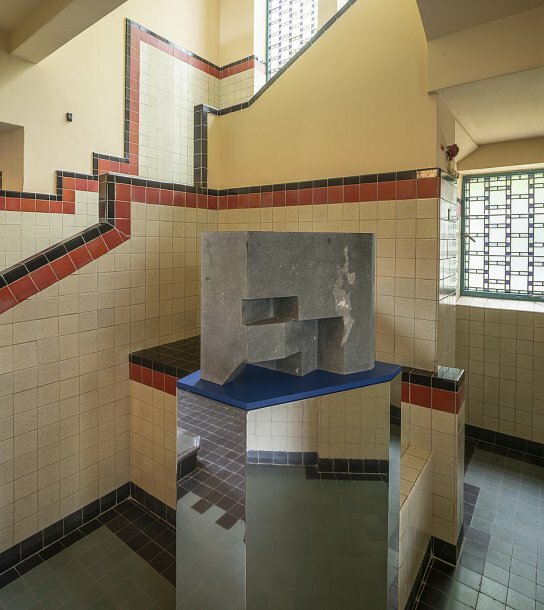 De tentoonstelling Solid Senses in het Berlagehuis