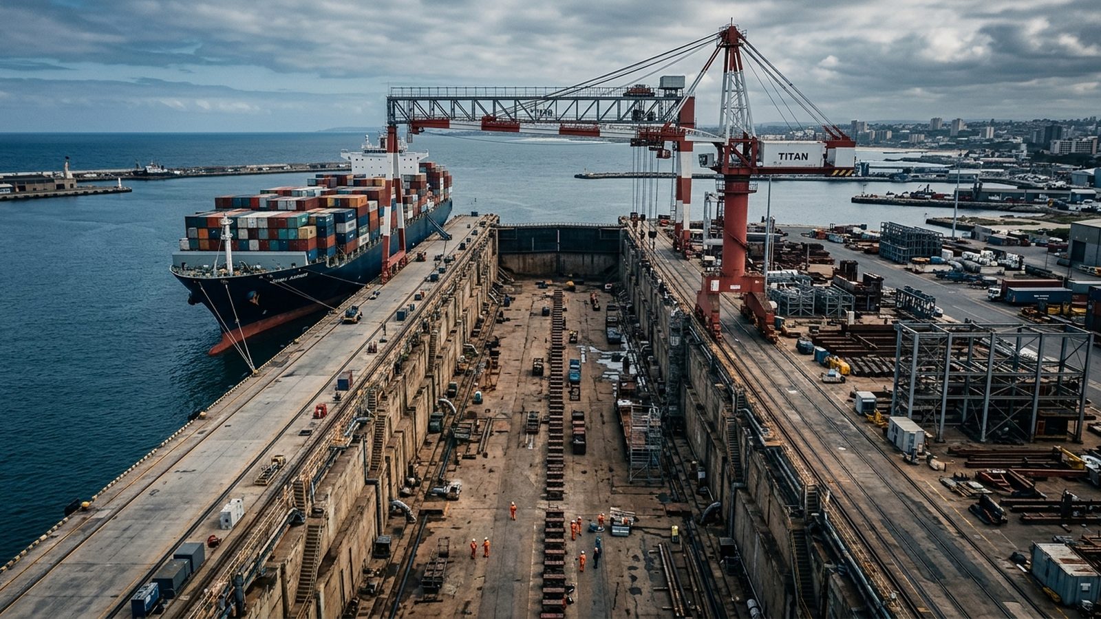 The World's Largest Drydocks — and the Shipyards That Own Them