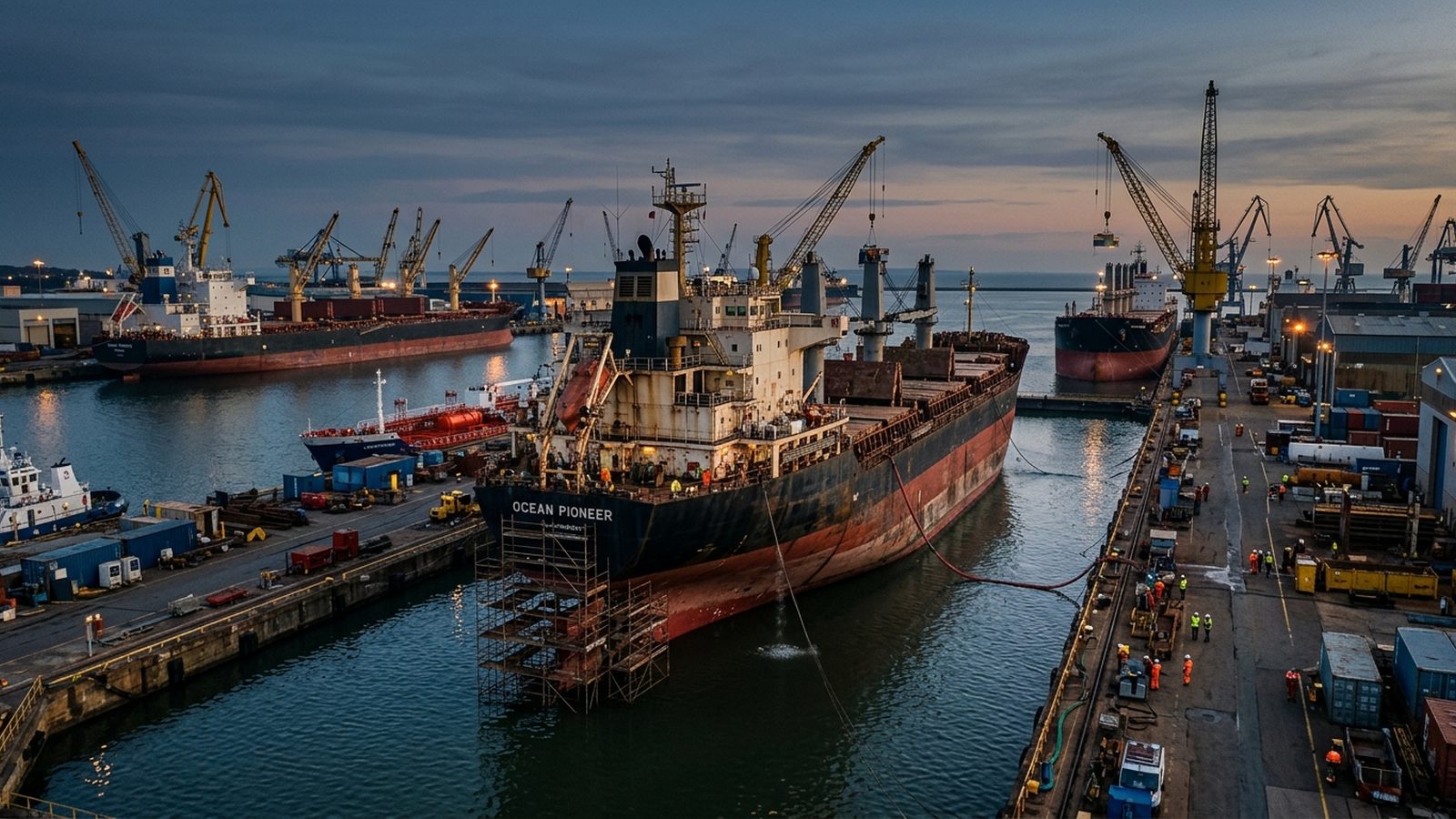 Global Ship Repair Demand 2026: What the Ship Repair Index Shows